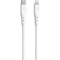 Dudao cable, Usb Type C cable - Lightning 6A 65W Pd white Tgl3X  6973687243425