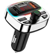 Dudao R2Pro Transmitter with Pd25W Bluetooth 5.3 Rgb Charging Ports - Black and Silver  6976625332458
