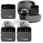 Easypix Mystudio bezvadu mikrofons Duo 62022 T-Mlx53924  4260041686366