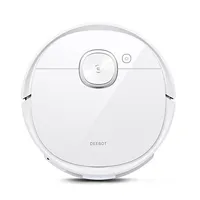 Ecovacs Vacuum cleaner Deebot T9 WetDry, Operating time Max 175 min, Lithium Ion, 5200 mAh, Dust capacity 0.42 L, 3000 Pa, White, Battery warranty 24 months  Deebott9 6943757600663
