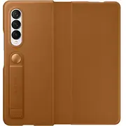 Ef-Ff926La Samsung Leather Flip Cover for Galaxy Z Fold 3 Camel  Ef-Ff926Laegww 8806092632936 39269097