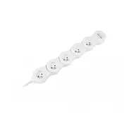 Elektrības Pagarinātājs Ergonomiskais Rebel, 5 kontaktligzdas, 2X Usb uzlādes porti, 1.5 m kabelis  Urz3258 3100001311826