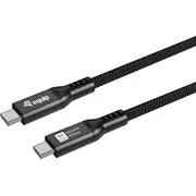 Equip 128442 Usb kabelis Usb4 Gen 4X2 2 m C Melns  4015867243640 576409