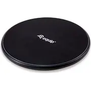 Equip 245501 Pda/Mobīlo telefonu lādētājs Universāls Melns Usb Bezvadu lādēscaronana IekScaronTelpas  4015867222713