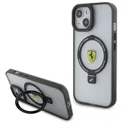 Ferrari Ring Stand Magsafe Back Case Aizsargapvalks Priekš Apple iPhone 15  Fehmp15Suscah 3666339170929