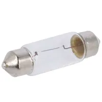 Filament lamp automotive Sv8,5S transparent 12V 5W Llb  Llb239T