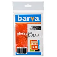 Photo paper Barva Glossy, 200 g/m², 10X15Cm, 20 sheets  C200-026 482306810093