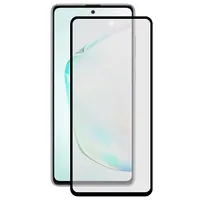 Fusion Full Glue 5D Tempered Glass Aizsargstikls Pilnam Ekrānam Samsung N770 Galaxy Note 10 Lite Melns  4752243001486 Fsn-Tg5D-N770-Bk