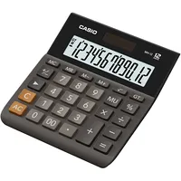 Galda kalkulators Casio Mh-12, 127 x 137 29 mm, melns  250-05248 4971850091301