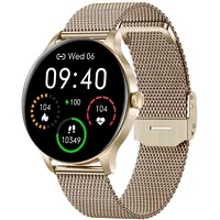 Garett Smartwatch Classy gold steel Viedpulkstenis Ips / Bluetooth Ip68  ClassyZlotStal 5904238483770