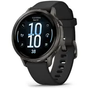 Garmin Venu 4 3.05 cm 1.2 Amoled 41 mm Digital 390 x pixels Touchscreen Black Wi-Fi Gps Satellite  010-03013-02 753759342869 413846