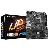 Gigabyte H510M H V2 Motherboard - Supports Intel Core 11Th Cpus, up to 3200Mhz Ddr4 Oc, 1Xpcie 3.0 M.2, Gbe Lan, Usb 3.2 Gen 1  6-H510M 4719331854942