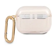Guapucg4Gd Guess 4G Tpu Glitter Case for Airpods Pro Gold  3700740509883
