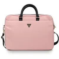 Guess bag for laptop Gucb15Ntmllp 16 pink Nylon Triangle Logo  3700740491188