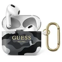 Guess Gua3Ucamg Airpods 3 cover czarny black Camo Collection  3666339010102