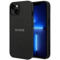 Guess Pu Leather Saffiano Case for iPhone 14 Plus Black  Guhcp14Mpsasbbk 3666339088590