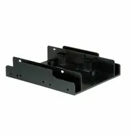 Hdd Mounting Adapter Type 3.5 for 2X 2.5 Hdds black  16.01.3007