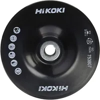 Hitachi - atbalsta plāksne slīpēšanas disku slīpmašīnām 125 mm M14 melna  753807