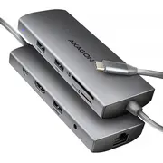 Hmc-8Hlsa Usb hub 8In1 5Gbps Hdmi audio Lan Pd  8595247907523 Nuaxnus8P8Hlsa0
