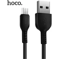 Hoco X20 Usb A Spraudnis / B Micro, 1M 2.0  X20Micro1Mbk 6957531068822