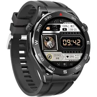 Hoco Y16 Smart sports watch Viedpulkstenis ar zvana funkciju  Black 6942007603065
