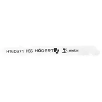 Hoegert Finierzāģa asmens metālam 76Mm, 12Tpi, tīrs griezums, 5 gab T118B Ht6D671 