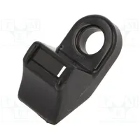 Holder screw black cable ties  Cl8-Pa66W-Bk 151-02259