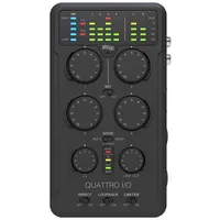 Ik Multimedia iRig Pro Quattro I/O - 4-Input professional field recording interface and mixer  Ip-Irig-Quattro-In 8025813882034 Redikmrep0001