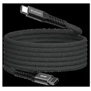 Kabelis Verbatim Sync  Charge Magnetic Type-C 60W 120Cm Black 31859V 0023942318590 85044030