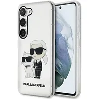 Karl Lagerfeld Iml Glitter and Choupette Nft Case for Samsung Galaxy S23 Transparent  Klhcs23Shnkctgt 3666339114695