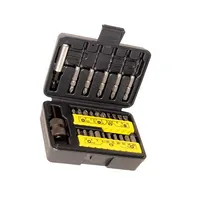 Kit screwdriver bits 25Mm Mounting 1/4 C6,3Mm plastic box  Ck-4519 T4519