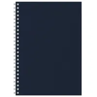 Klade - planotājs Timer ar spirāli, A5 formāts, punktotas lapas, tumši zilā krāsā  100-10354 4740438085663