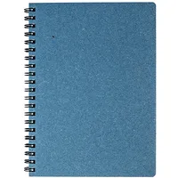 Klade - planotājs Timer ar spirāli, A5 formāts, 224 lapas, rūtiņu, kartona vāki, zilā krāsā  100-08259 4740438064781