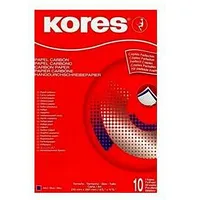 Kopējamais papīrs Kores,  A4, 10 loksnes, zila krāsa Kr79086
