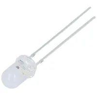 Led 5Mm yellow blinking,clear body with diffused lens finish  Osy5Ms51A5A