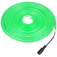 Led virtene Neon Flex vienpusēja 2835, 12 V, 5 m, zaļa.  Lxnl08 5902270772395