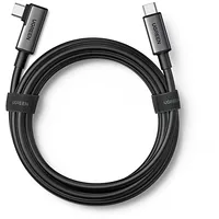 Ugreen angled cable Usb Type C - for charging 60W  data transmission with Vr goggles support E.g. Oculus Quest 2 5M black Us551 90629-Ugreen Ugreen/90629 6957303896295