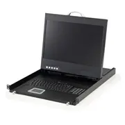 Levelone 19 Widescreen Lcd Kvm Rack Console, De Keyboard  Kvm-8901De 4015867186220 Wlononwcrbebg