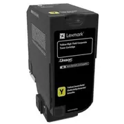 Lexmark - Hojtydende gul original  74C2Hye 0734646608770 Wlononwcrdz40
