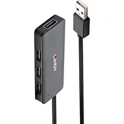 Lindy 4 Port Usb 2.0 Hub  42986 4002888429863