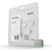Lindy Usb Type A Port Blockers Without Key - Pack of 10, Green  40461 4002888404617 204299
