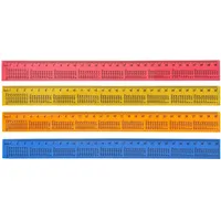 Lineāls ar reizināšanas tabulu, plastmasas, 30 cm  200-14099 6972115831289
