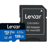Memory Micro Sdxc 128Gb Uhs-I/W/Adapter Lsdmi128Bb633A Lexar  Eb1098973143 3100001254536