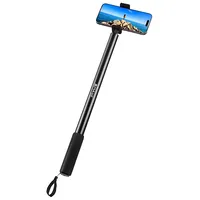 Metal selfie stick 2 m Puluz for Insta360 One Rs/ X2/ X3 Black  060196