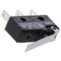 Microswitch Snap Action 0.1A/250Vac 0.1A/80Vdc with lever  Db3C-B1Lc
