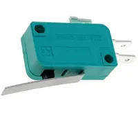 Microswitch Snap Action 10A/250Vac with lever Spdt On-On  Wlk-2
