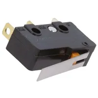 Microswitch Snap Action 5A/250Vac with lever Spst-Nc Pos 2  Ss-5Gl111-2 Ss-5Gl1112