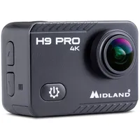 Midland H9 Pro 4K Uhd action camera with Wifi built in, remote control included  A114 8011869204890 C1518