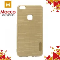 Mocco Cloth Back Case Silikona Apvalks Ar Tekstūru Priekš Huawei P8 Lite / P9 2017 Zeltains  Mc-Cloth-Hup82017-Go 4752168014462