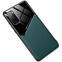 Mocco Lens Leather Back Case Aizmugurējais Ādas Apvalks Priekš Apple iPhone 12 Pro Zaļš  Mo-Lc-App-Ip-12Pro-Ge 4752168099179
